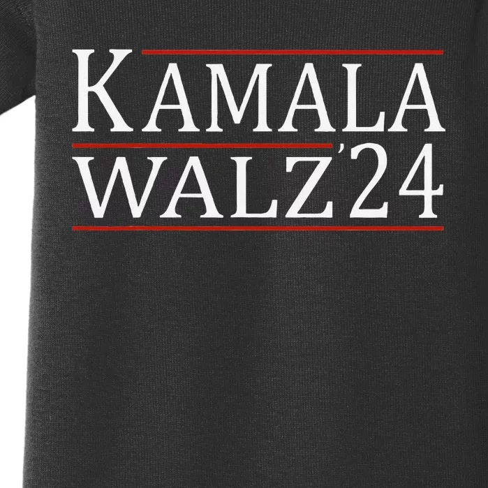 Harris Waltz 2024  Kamala Harris Tim Waltz 2024 Baby Bodysuit