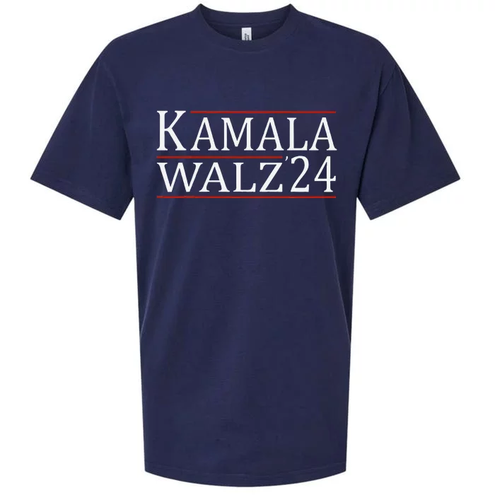 Harris Waltz 2024  Kamala Harris Tim Waltz 2024 Sueded Cloud Jersey T-Shirt