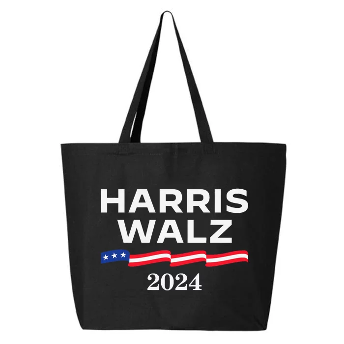 Harris Walz 2024 Election Kamala Harris Tim Walz Waltz 25L Jumbo Tote