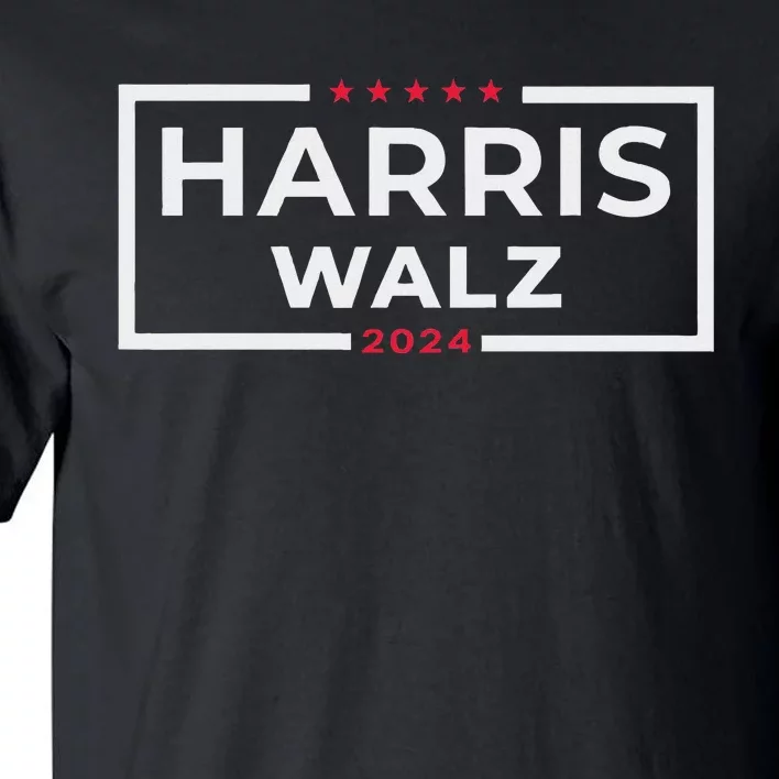 Harris Walz 2024 Tim Walz Kamala Harris Usa Election Apparel Tall T-Shirt