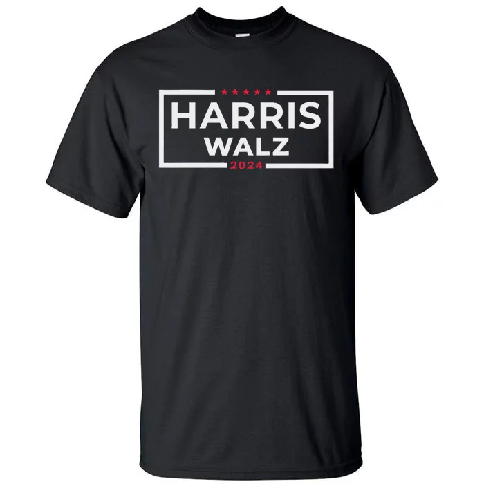 Harris Walz 2024 Tim Walz Kamala Harris Usa Election Apparel Tall T-Shirt