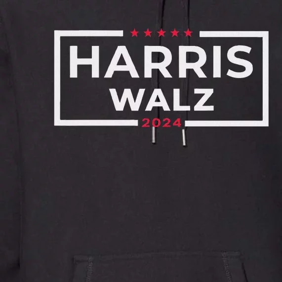 Harris Walz 2024 Tim Walz Kamala Harris Usa Election Apparel Premium Hoodie