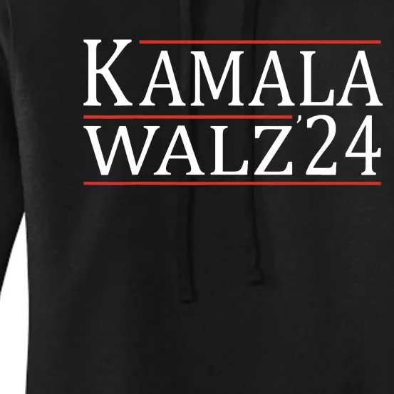 Harris Waltz 2024 Kamala Harris Tim Waltz 2024 Women's Pullover Hoodie