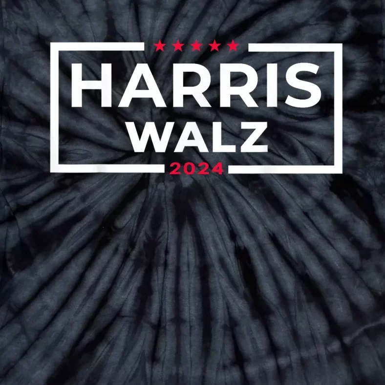 Harris Walz 2024 Tim Walz Kamala Harris Usa Election Apparel Tie-Dye T-Shirt