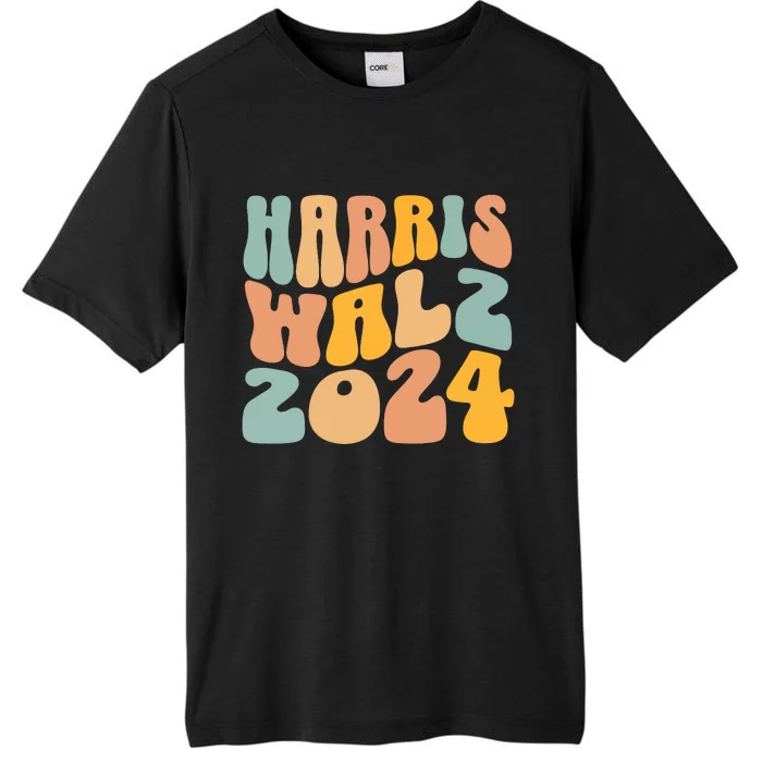 Harris Walz 2024 For President Kamala Harris Democrat ChromaSoft Performance T-Shirt