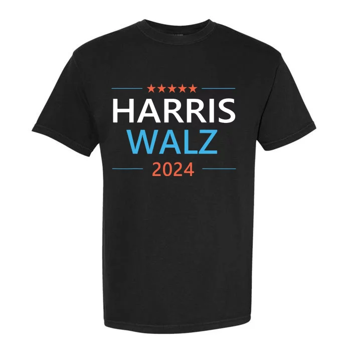 Harris Walz 2024 For President Patriotic Kamala Waltz 2024 Garment-Dyed Heavyweight T-Shirt