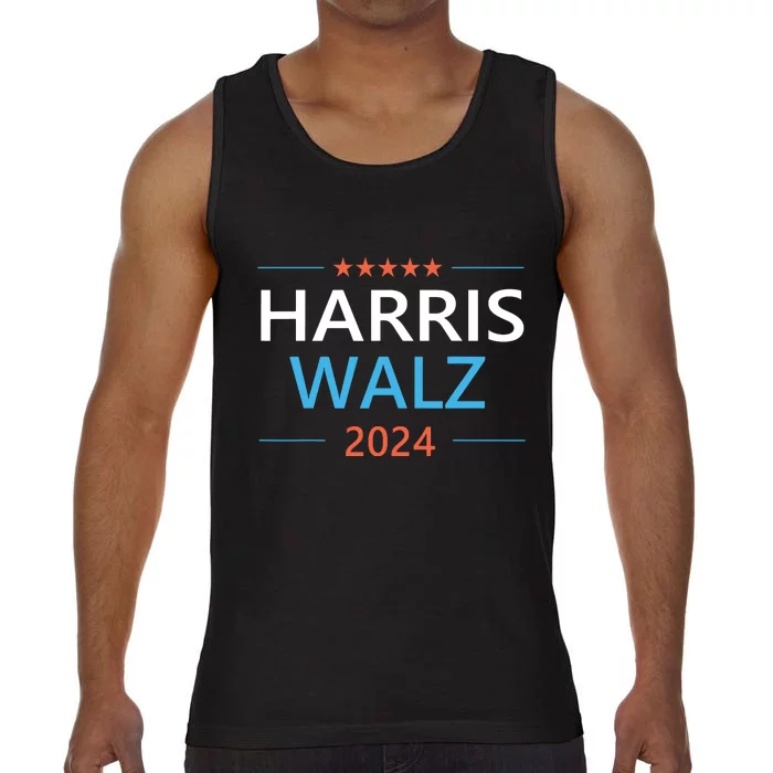 Harris Walz 2024 For President Patriotic Kamala Waltz 2024 Comfort Colors® Tank Top