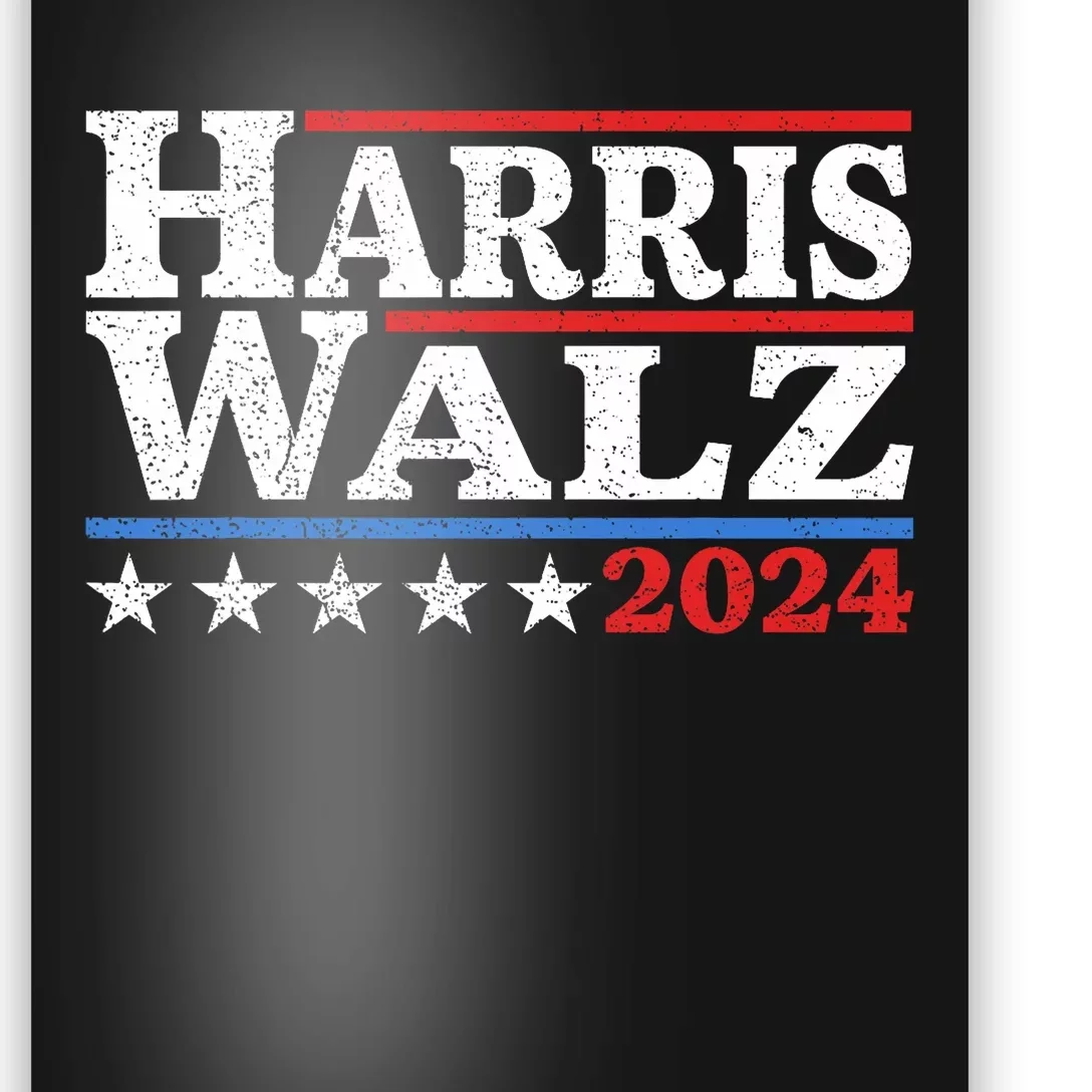 Harris Walz 2024 Election Kamala Harris Tim Waltz 2024 Pro Kamala Poster