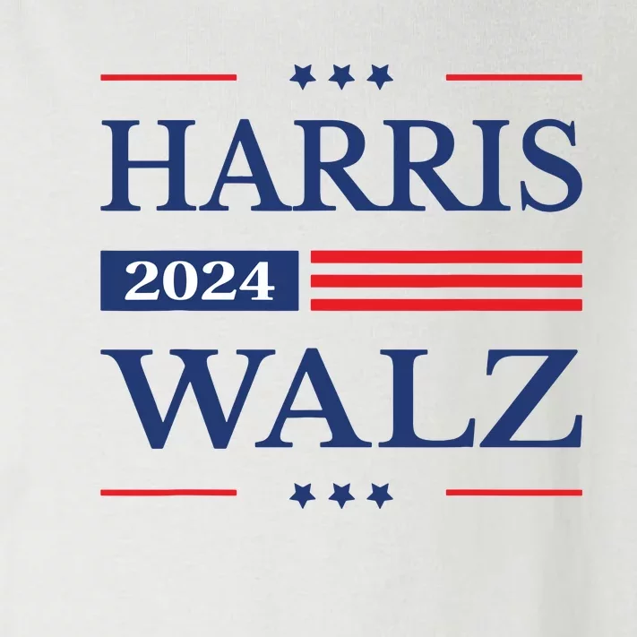 Harris Walz 2024 Kamala Harris 2024 Tim Walz 2024 Usa Flag Toddler Long Sleeve Shirt