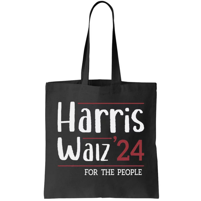 Harris Walz 2024 For The People Tote Bag