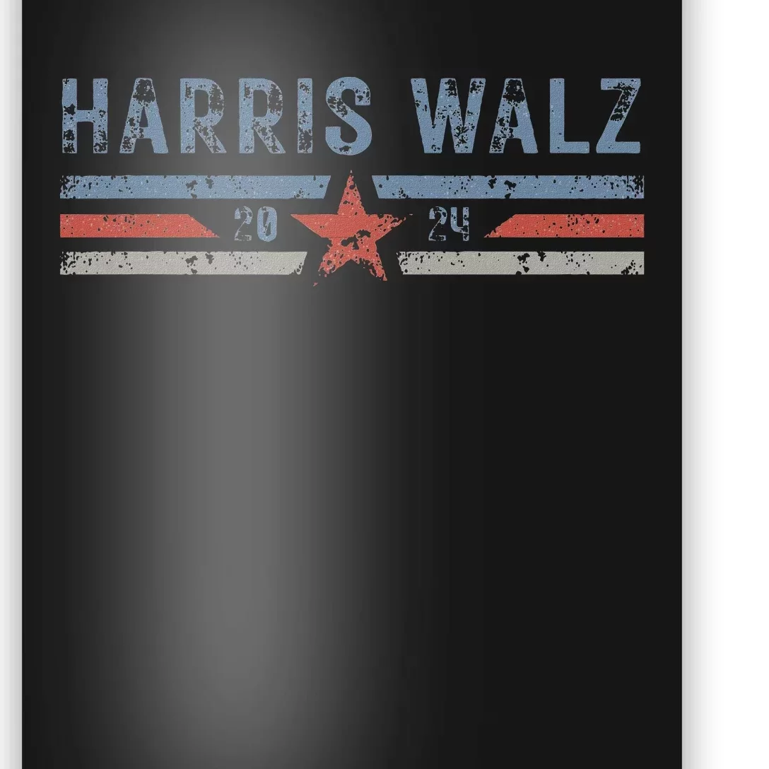 Harris Waltz 2024 Election Kamala Harris Tim Waltz 2024 Poster