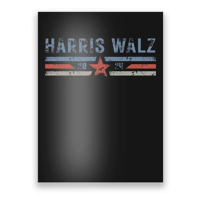 Harris Waltz 2024 Election Kamala Harris Tim Waltz 2024 Poster