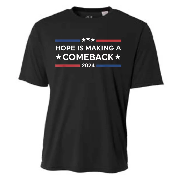 Harris Walz 2024 Hope Is Making A Comeback Cooling Performance Crew T-Shirt