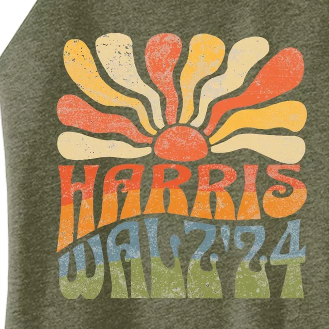 Harris Waltz 2024 Election Kamala Harris Tim Waltz 2024 Women’s Perfect Tri Rocker Tank