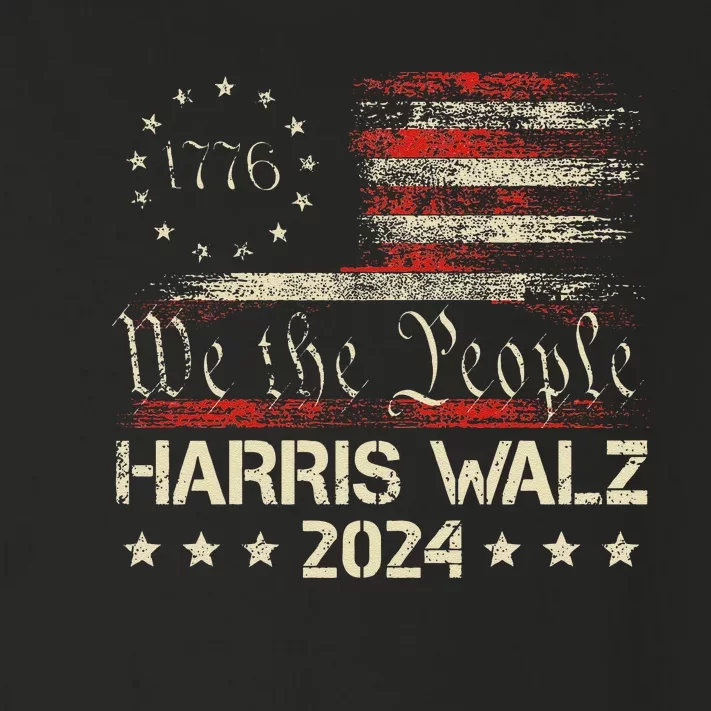 Harris Waltz 2024 Election Kamala Harris Tim Waltz 2024 Gift Toddler Long Sleeve Shirt