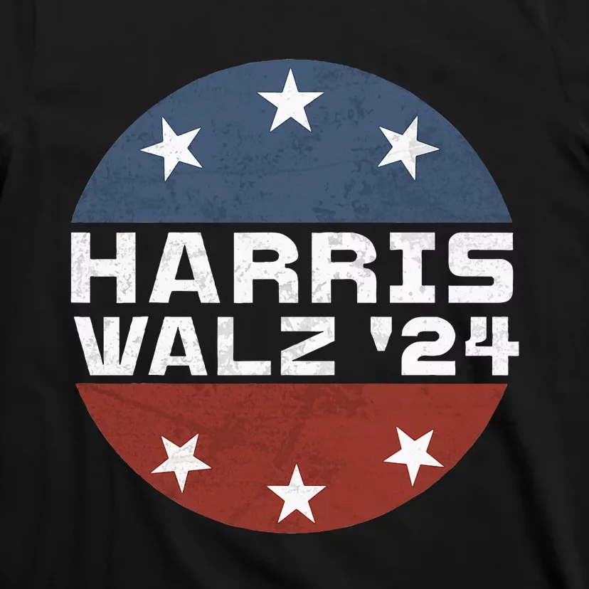 Harris Walz 2024 Campaign For President Patriotic Kamala T-Shirt