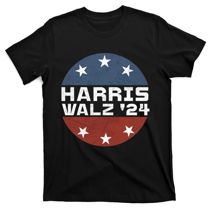 Harris Walz 2024 Campaign For President Patriotic Kamala T-Shirt