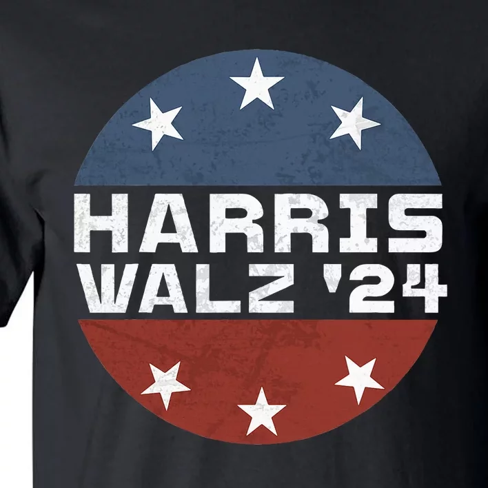 Harris Walz 2024 Campaign For President Patriotic Kamala Tall T-Shirt