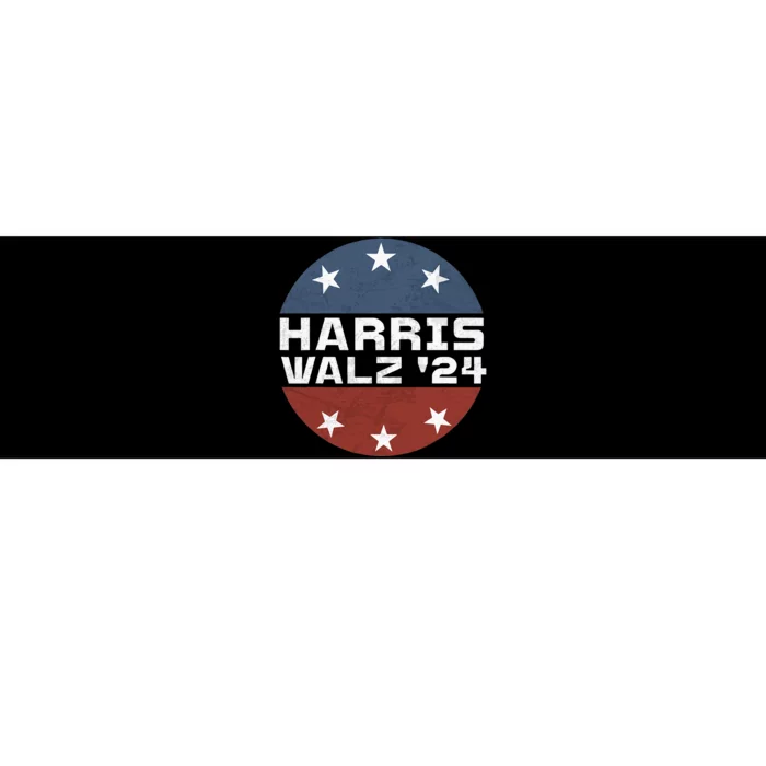 Harris Walz 2024 Campaign For President Patriotic Kamala Bumper Sticker