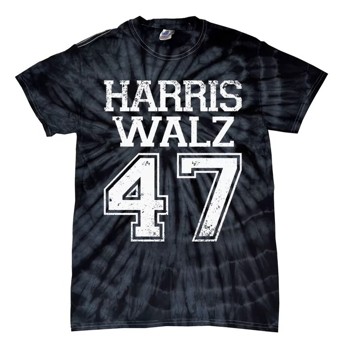 Harris Walz 2024 Campaign For President Harris Waltz Vintage Tie-Dye T-Shirt