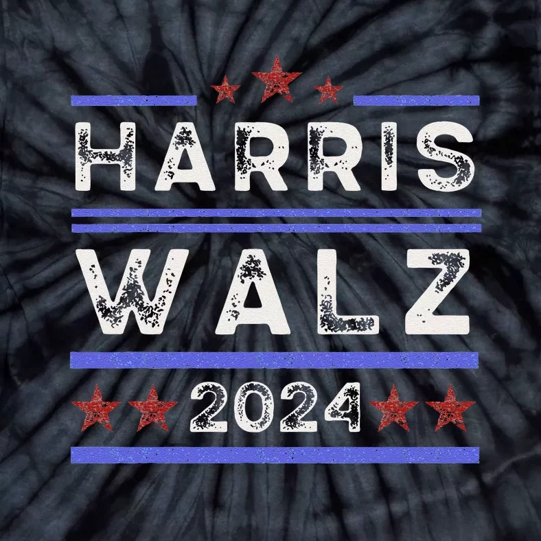 Harris Walz 2024 Harris For President Vote For Kamala Tie-Dye T-Shirt