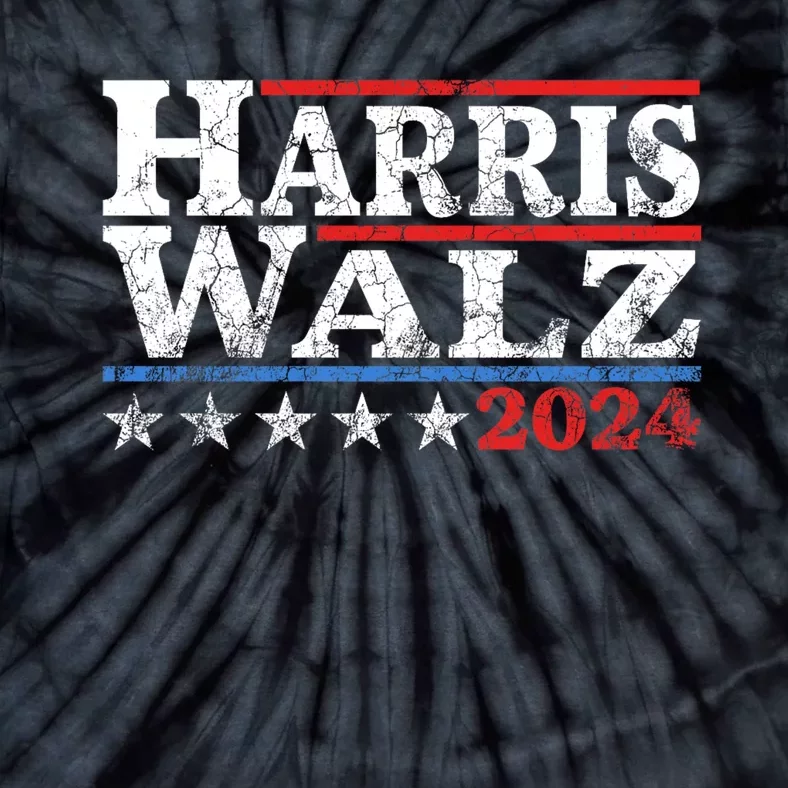 Harris Waltz 2024 Election Kamala Harris Tim Waltz 2024 Tie-Dye T-Shirt