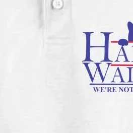 Harris Waltz 2024 WeRe Not Going Back Funny Cat Lady Dry Zone Grid Performance Polo