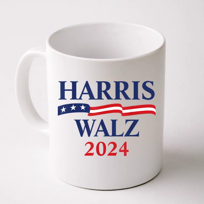 Harris Waltz 2024 Usa Harris Walz 2024 Front & Back Coffee Mug