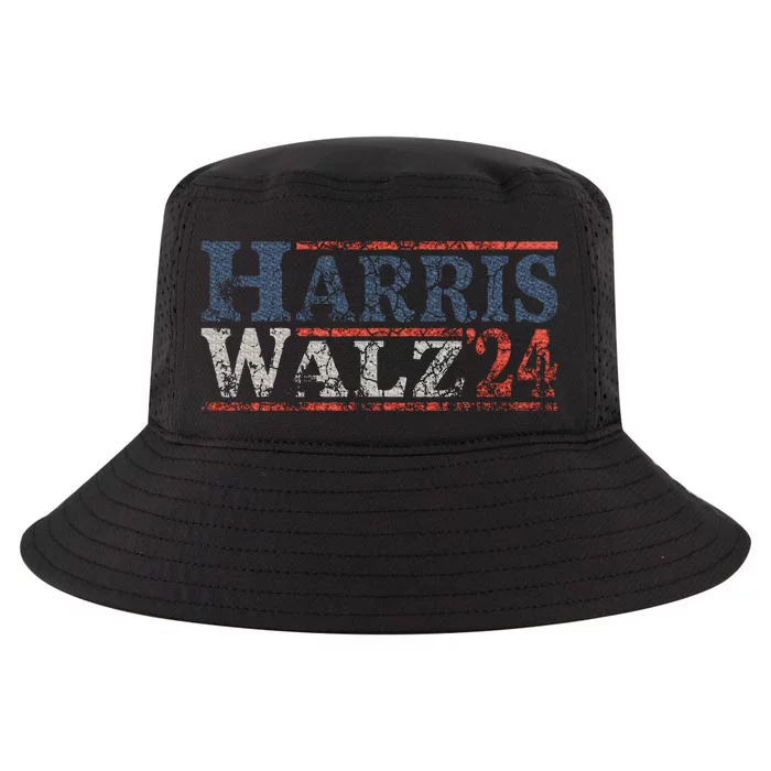 Harris Waltz 2024 Election Kamala Harris Tim Waltz 2024 Cool Comfort Performance Bucket Hat