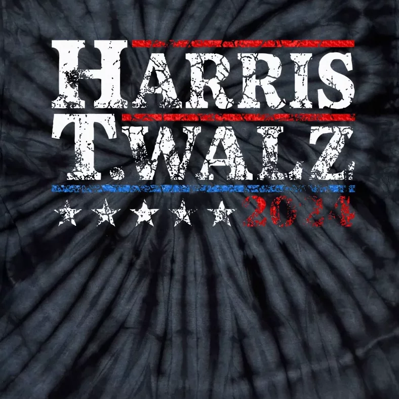 Harris Walz 2024 Election Kamala Harris Tim Waltz 2024 Tie-Dye T-Shirt