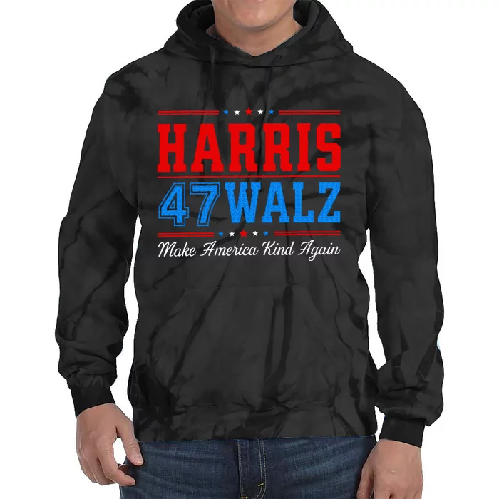 Harris Waltz 2024 Election Kamala Harris Tim Waltz 2024 Tie Dye Hoodie