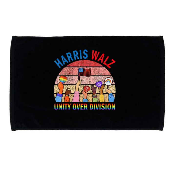 Harris Waltz 2024 Unity Over Division Microfiber Hand Towel