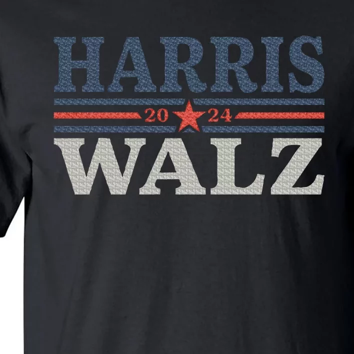 Harris Walz 2024 Election Kamala Harris Tim Waltz 2024 Tall T-Shirt