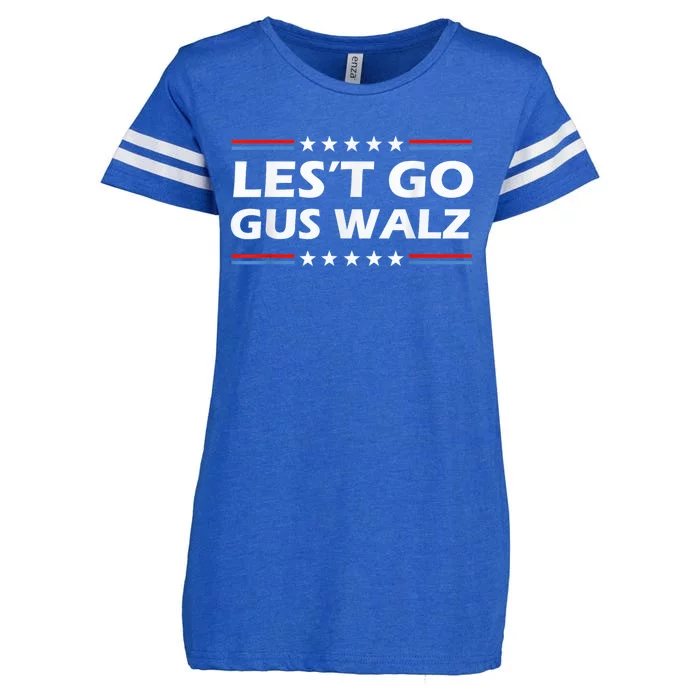 Harris Walz 2024 For President Lets Go Gus Walz Son Of Us Vice President Enza Ladies Jersey Football T-Shirt