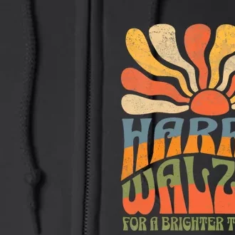 Harris Waltz 2024 Kamala Harris 2024 Tim Walz 2024 Full Zip Hoodie