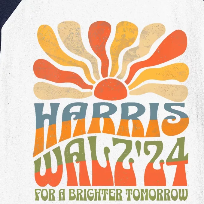 Harris Waltz 2024 Kamala Harris 2024 Tim Walz 2024 Baseball Sleeve Shirt