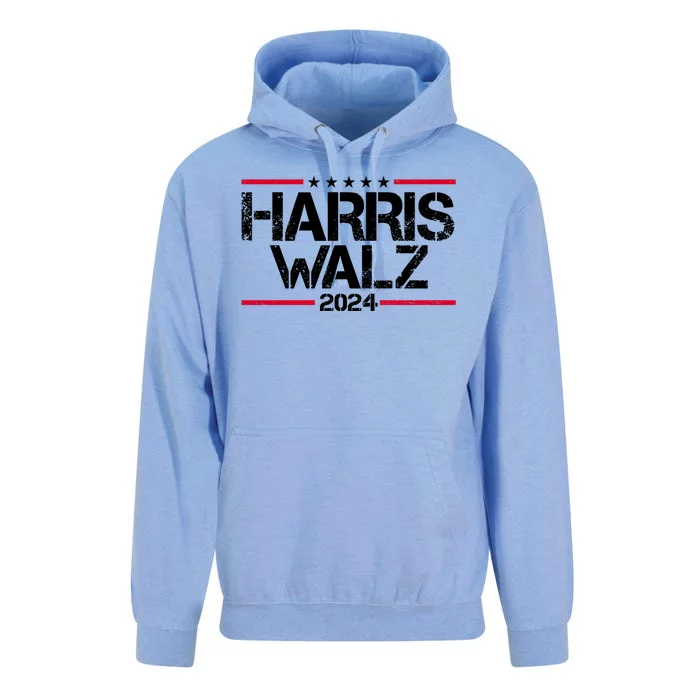 Harris Walz 2024 Vintage Eleciton Unisex Surf Hoodie