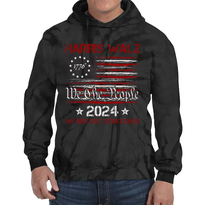 Harris Walz 2024 Election Kamala Harris Tim Walz 2024 Tie Dye Hoodie