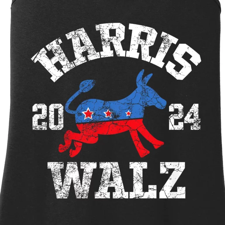 Harris Walz 2024 Election Kamala Harris Tim Waltz 2024 Ladies Essential Tank