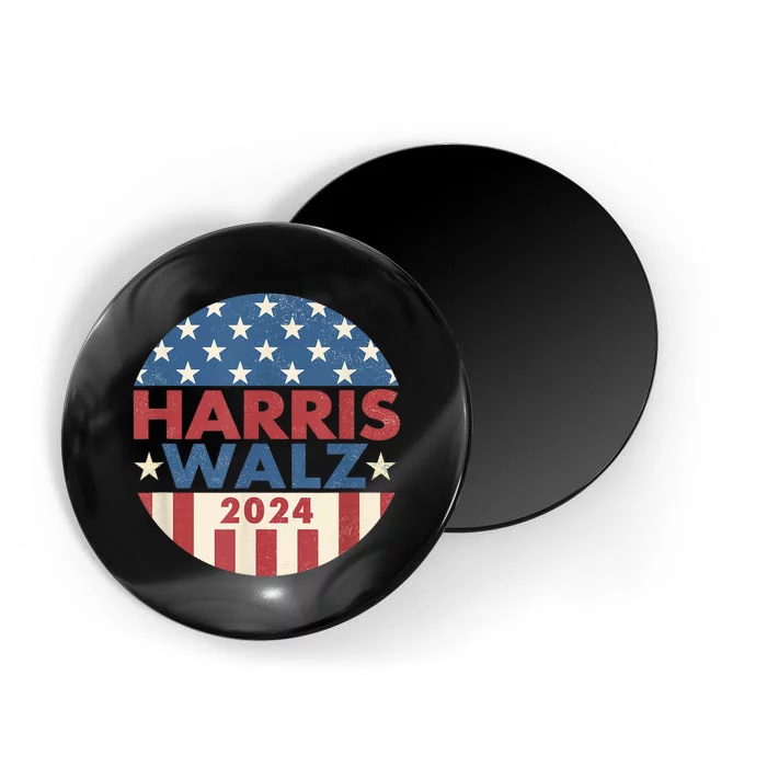 Harris Walz 2024 Kamala Harris 2024 Tim Walz 2024 Usa Flag Magnet