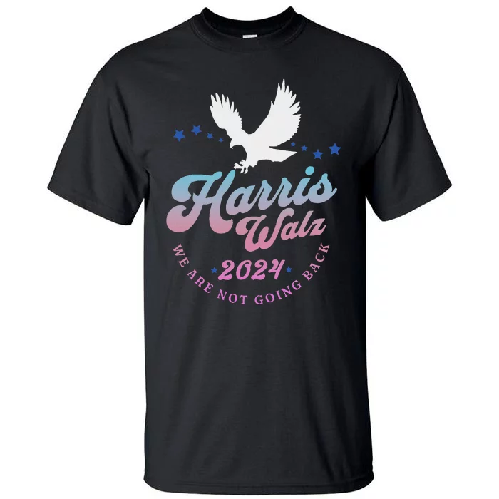 Harris Walz 2024 Election Vote Blue Kamala Walz 2024 Tall T-Shirt