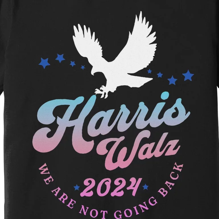 Harris Walz 2024 Election Vote Blue Kamala Walz 2024 Premium T-Shirt