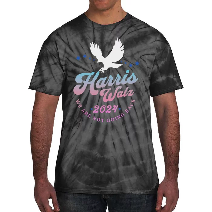 Harris Walz 2024 Election Vote Blue Kamala Walz 2024 Tie-Dye T-Shirt