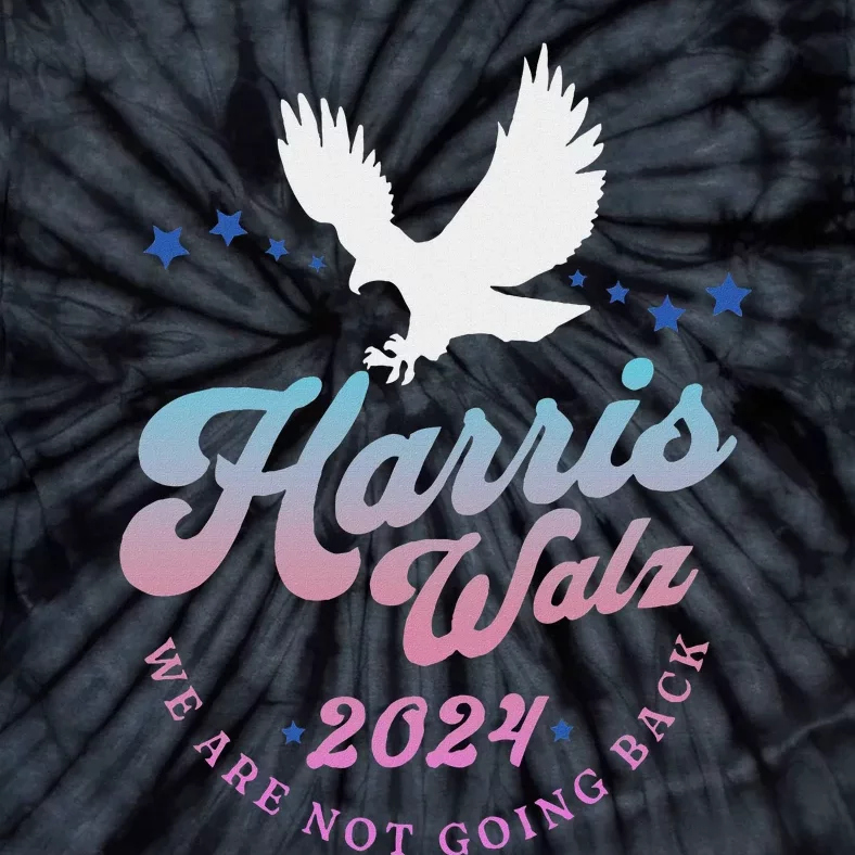 Harris Walz 2024 Election Vote Blue Kamala Walz 2024 Tie-Dye T-Shirt