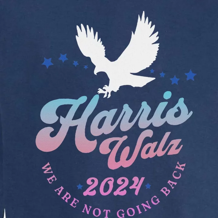 Harris Walz 2024 Election Vote Blue Kamala Walz 2024 Garment-Dyed Sweatshirt