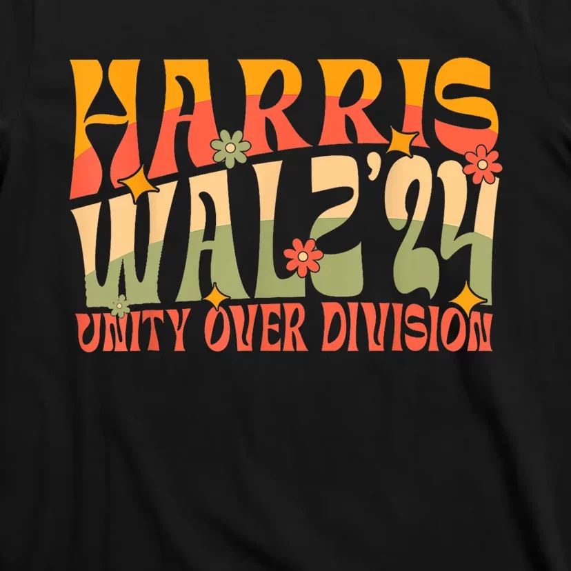 Harris Waltz 2024 Unity Over Division T-Shirt