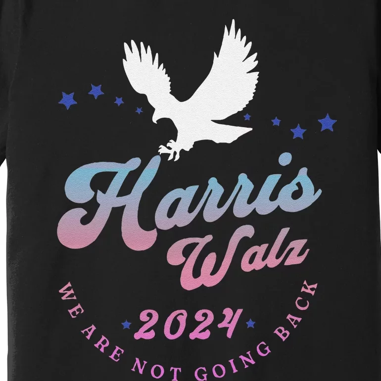 Harris Walz 2024 Election Vote Blue Kamala Walz 2024 Premium T-Shirt