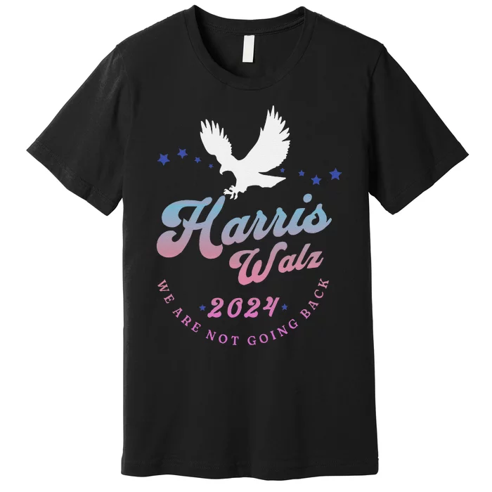 Harris Walz 2024 Election Vote Blue Kamala Walz 2024 Premium T-Shirt