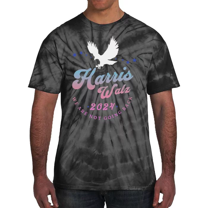 Harris Walz 2024 Election Vote Blue Kamala Walz 2024 Tie-Dye T-Shirt