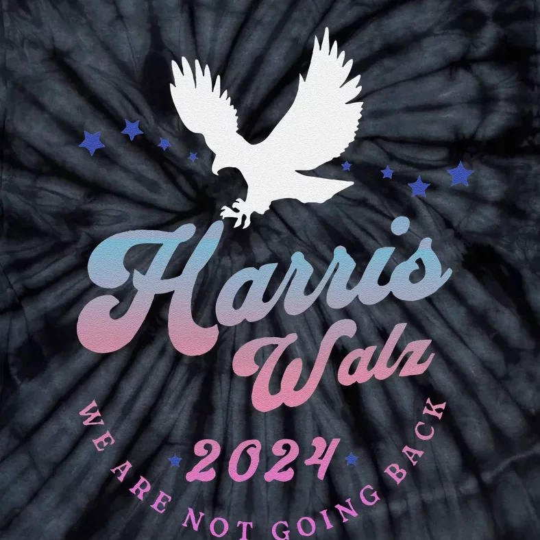 Harris Walz 2024 Election Vote Blue Kamala Walz 2024 Tie-Dye T-Shirt